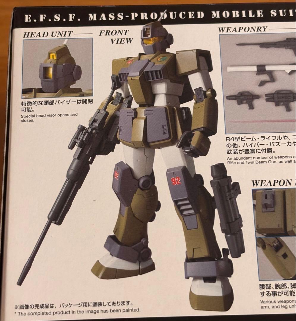 【新品・未組立】MG 1/100 RGM-79SC ジムスナイパーカスタム