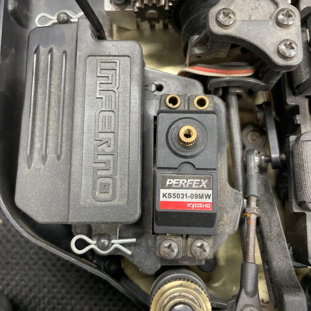 電動ラジコンカー 金属シャーシ オフロード　インファーノ