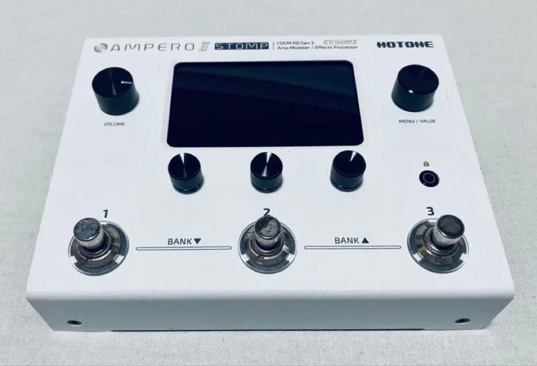 【Riru】Hotone Ampero II Stomp ホワイト