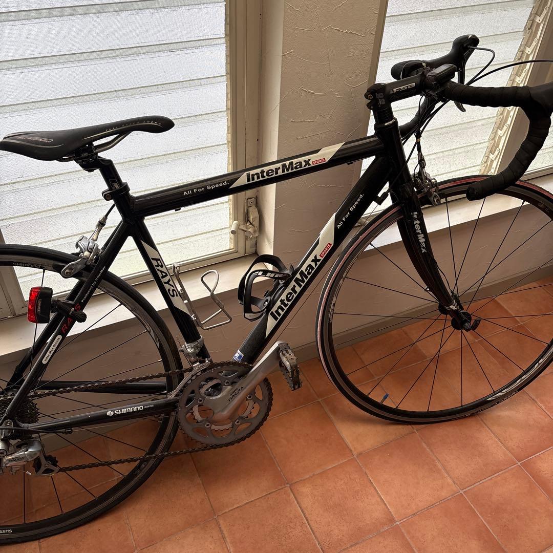 早い者勝ち！　InterMax ロードバイク アルミフレーム Shimanoギア
