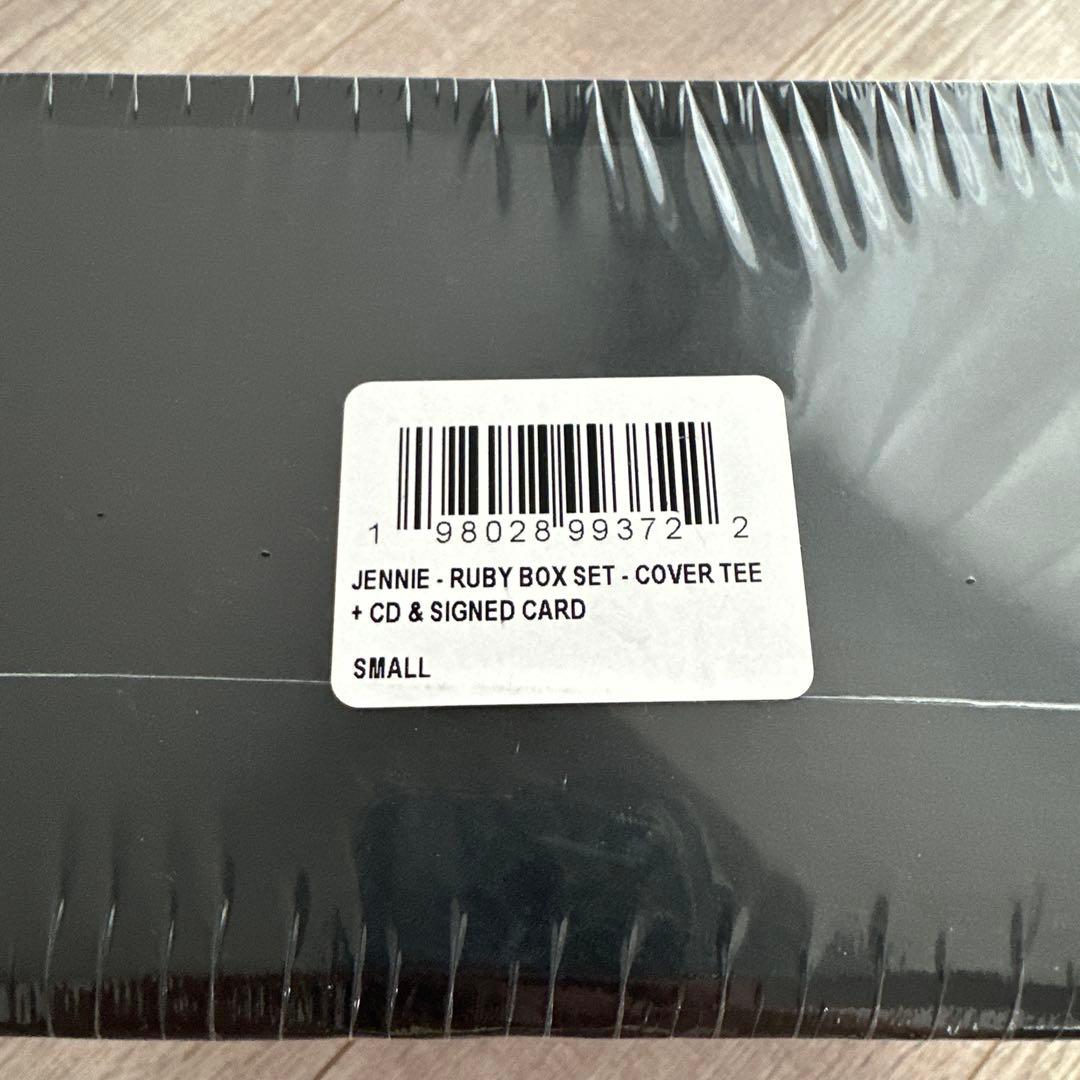 ジェニBox Set CDサインカード付き新品未開封ジェニBLACKPINK