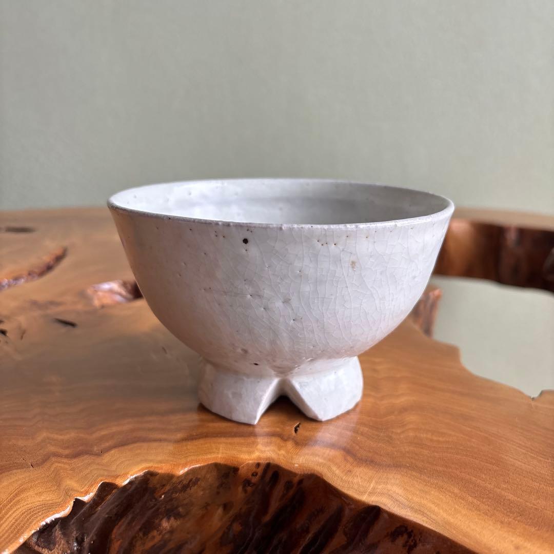 韓国 寶林陶窯(宝林陶苑) 趙誠主作 抹茶碗 茶道具 共箱(13Dc)