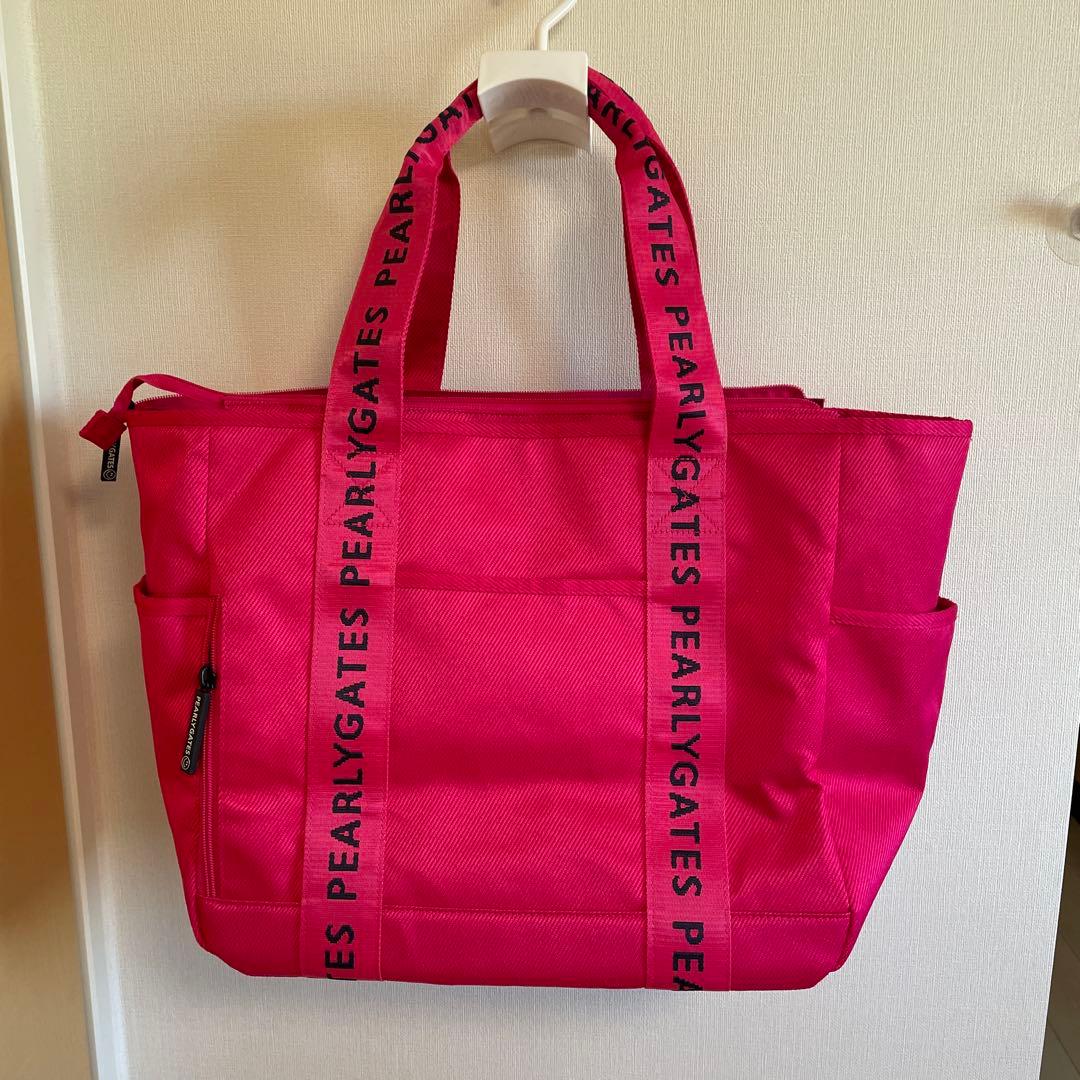 PEARLY GATES ゴルフ　ロッカーバッグ　ピンク