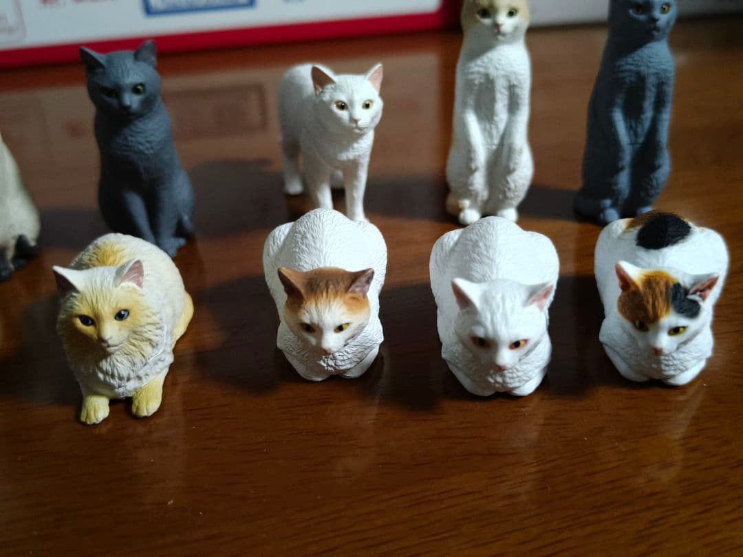 ねこぶそう フィギュア9匹セット
