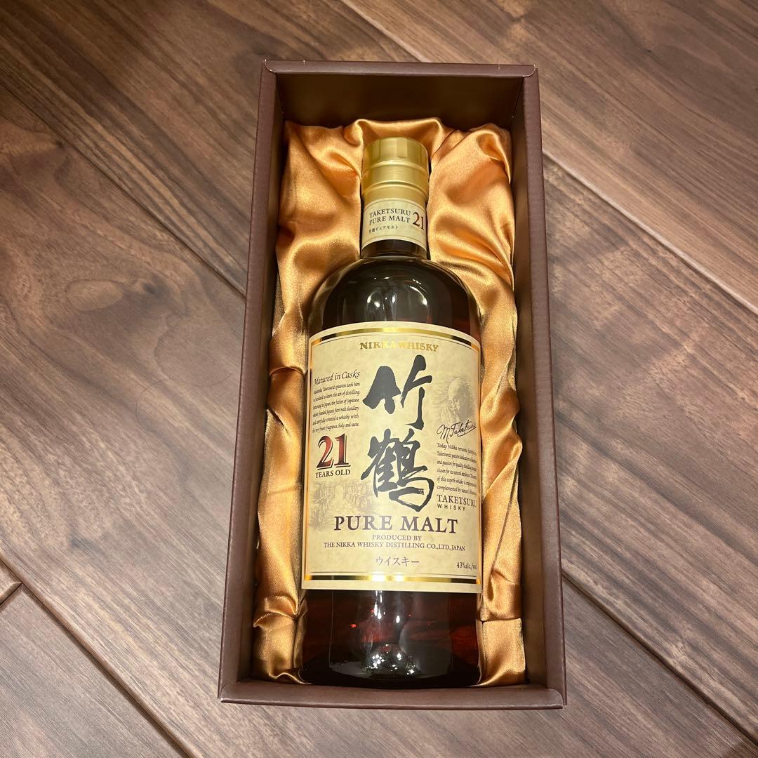 竹鶴 21年 ピュアモルトウイスキー 700ml