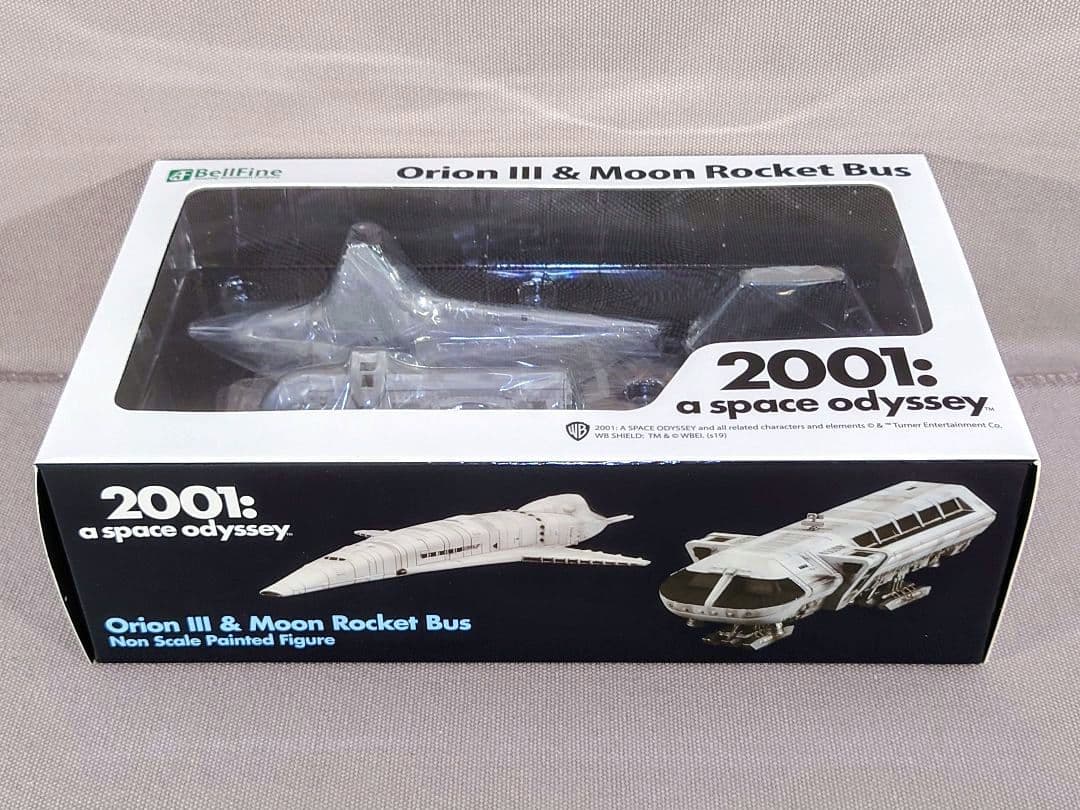 2001年宇宙の旅　オリオン号 & ムーンバス　完成品　新品　ベルファイン