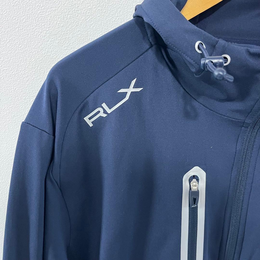 RLX ラルフローレンフード付きネイビージャケットサイズ175/96A