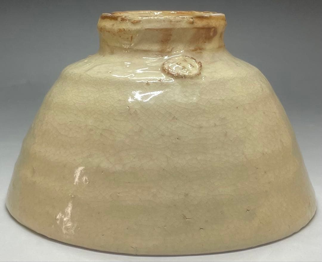 萩焼　茶碗　在銘　作家作品　四方桟共箱　共布　ec0801