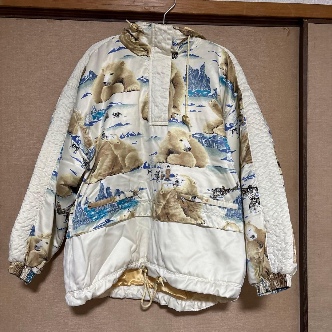 KENSHO ABE SPORTS スキーウェア セットアップ　アニマル　白熊