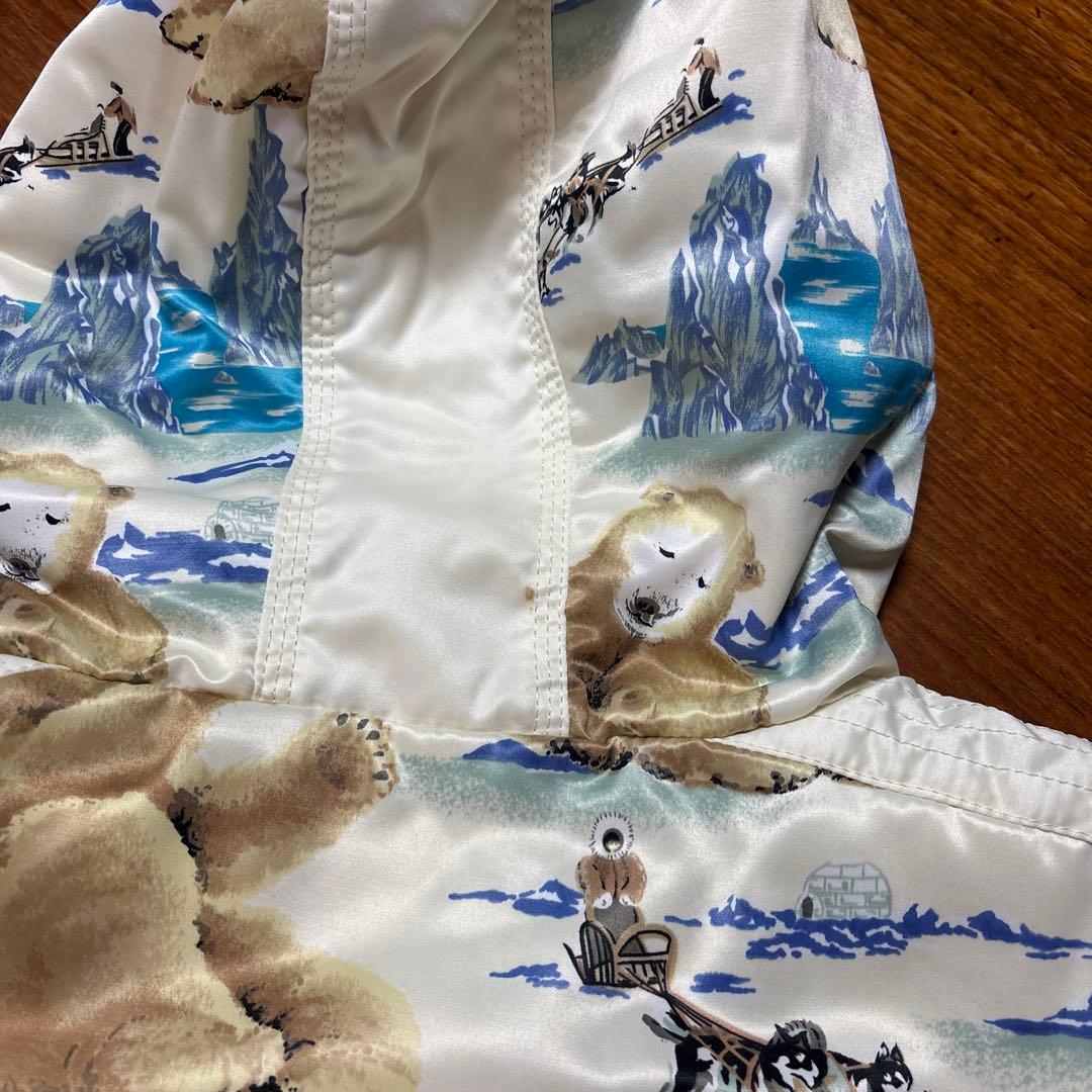 KENSHO ABE SPORTS スキーウェア セットアップ　アニマル　白熊