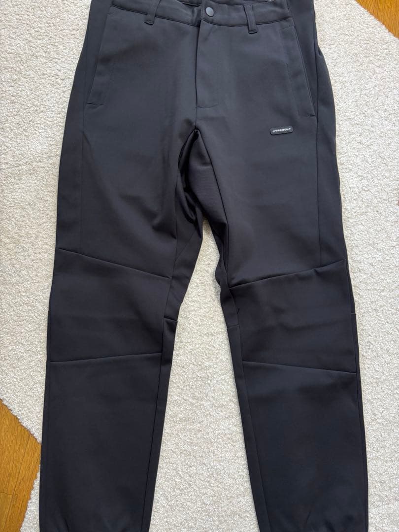 新品✩﻿ hype golf メンズSサイズ　ブラックパンツ