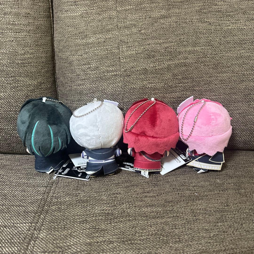 新品タグ付き　騎士X Knight X ちびぐるみ ぬいぐるみ 全4種セット