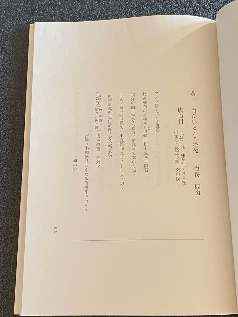 乾山自筆　陶法伝書　陶工必用