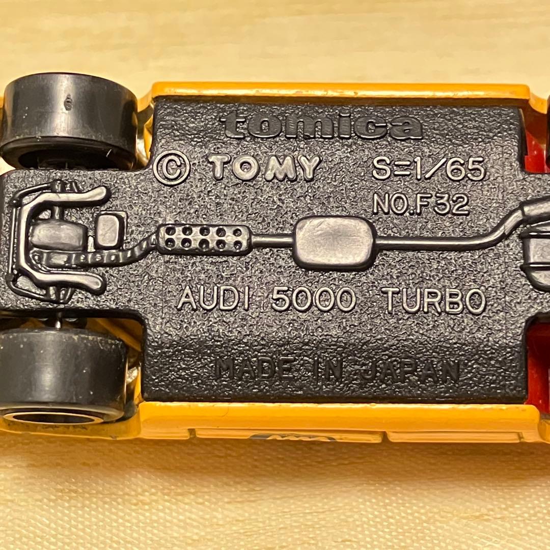 トミカ アウディ 5000 ターボ タクシー 666 No.F32 1/65