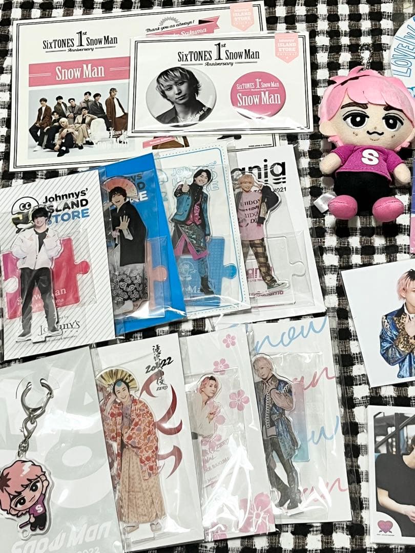 ☆ソフビ追加可能☆ Man 佐久間大介　アクスタ、 チルぬい　まとめ売り