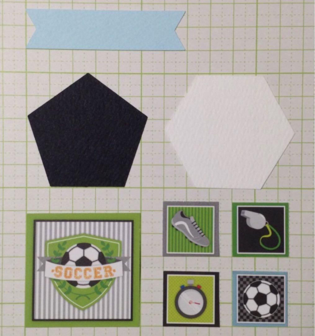 卒業、卒団、部活引退、誕生日、大会応援に⚽️寄せ書き、カード、アルバム(628k)