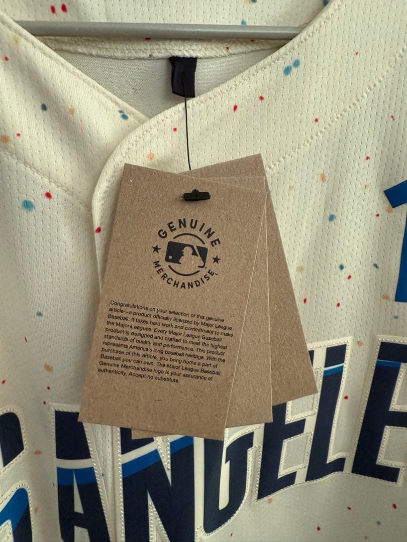 大谷翔平　ドジャース公式ユニフォーム　NIKEシティコネクト　メンズXL