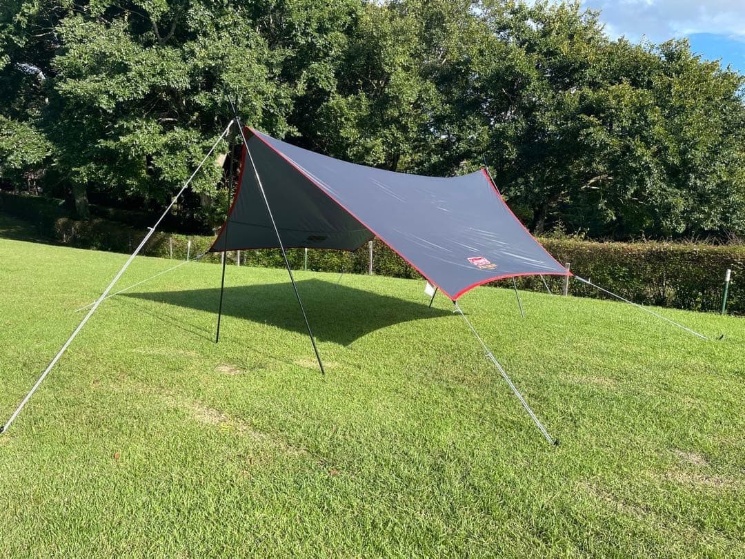 限定カラー　Coleman ヘキサタープダークグレー