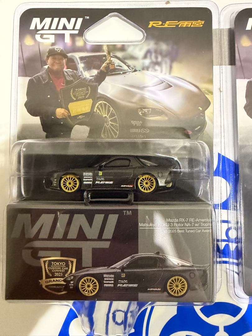 2026東京オートサロン RE雨宮 mini gt rx7 2台新品未開封　匿名