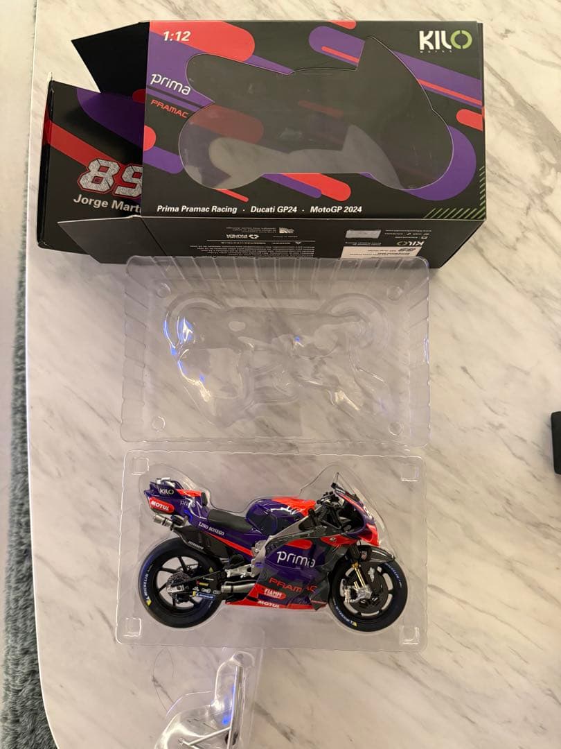 KILO 1/12 プラマック・レーシング ドゥカティ 2024 MotoGP