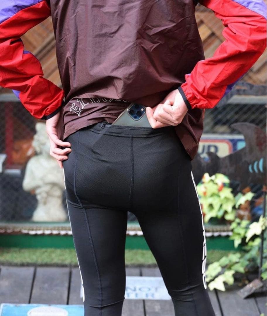 ELDORESO エルドレッソ ランニングスパッツ ランニングタイツ タイツ S