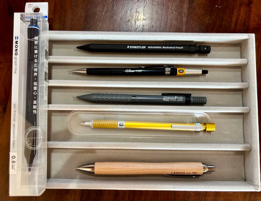 LEGNO 0.5mm シャープペンシルセット６本