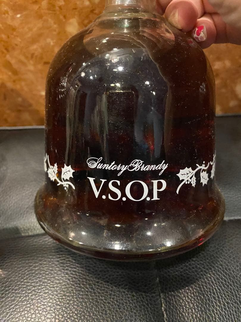 サントリーブランデー古酒3本セット XO 2本&クリスマスベル型VSOP 1本