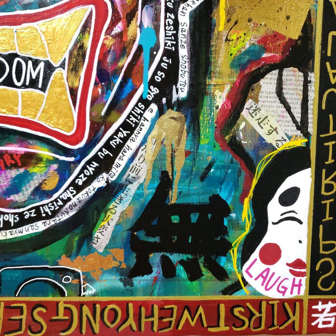 【一点物/F20号】智慧-WISDOM【現代アート/絵画/原画】