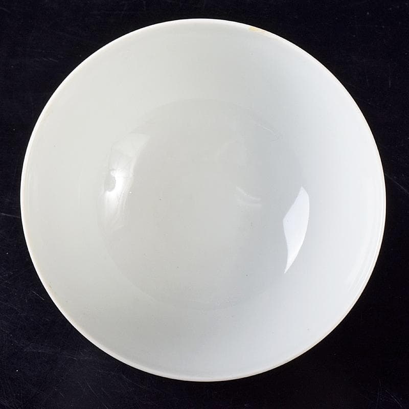 中国　雍正年製　粉彩漢詩唐子文碗　C　8019E