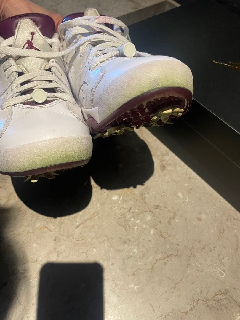 Jordan エア ジョーダン 6 ホワイト/バーガンディ
