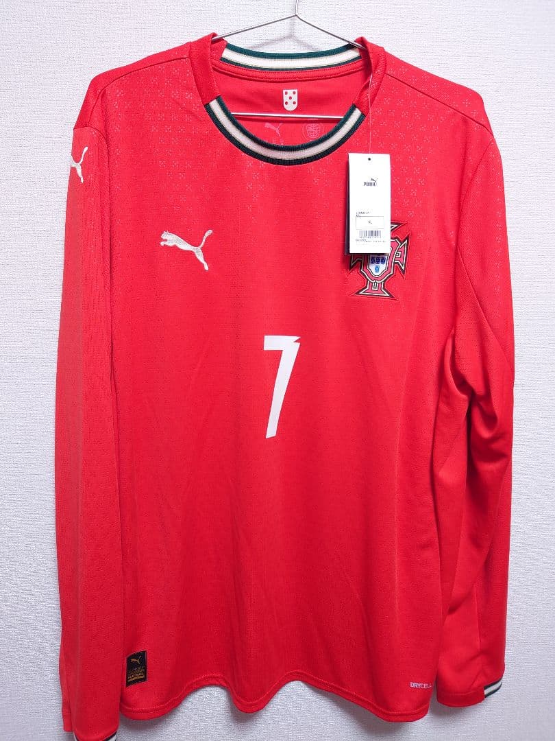 PUMA　2025 ポルトガル代表　クリスティアーノ・ロナウド　長袖