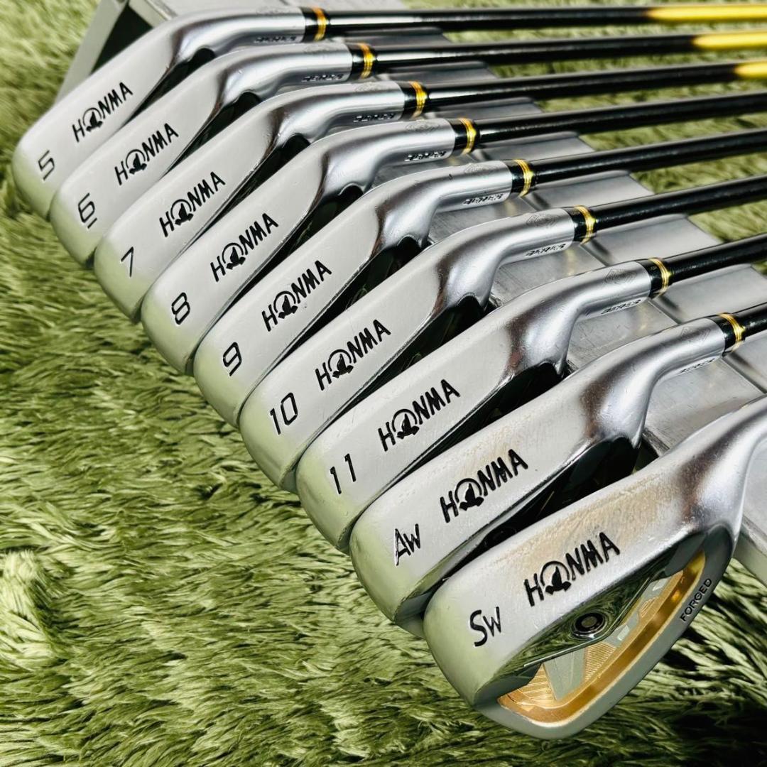 ホンマ ベレス IS-02 2s 星2 アイアン9本セット メンズゴルフ 初心者