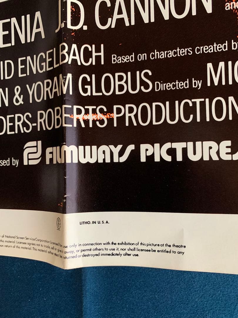 ロサンゼルス　DEATH WISH Ⅱ USオリジナル映画ポスター