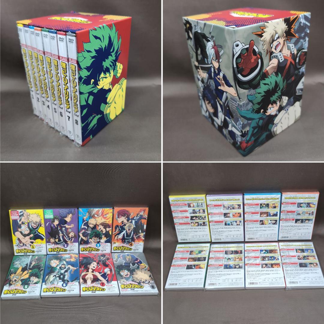 ウ*ク様 僕のヒーローアカデミア1期〜7期+劇場版2本 DVD全巻収納BOX付