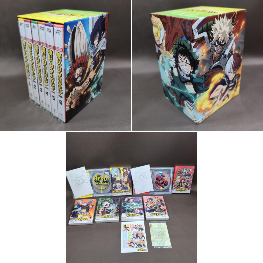 ウ*ク様 僕のヒーローアカデミア1期〜7期+劇場版2本 DVD全巻収納BOX付