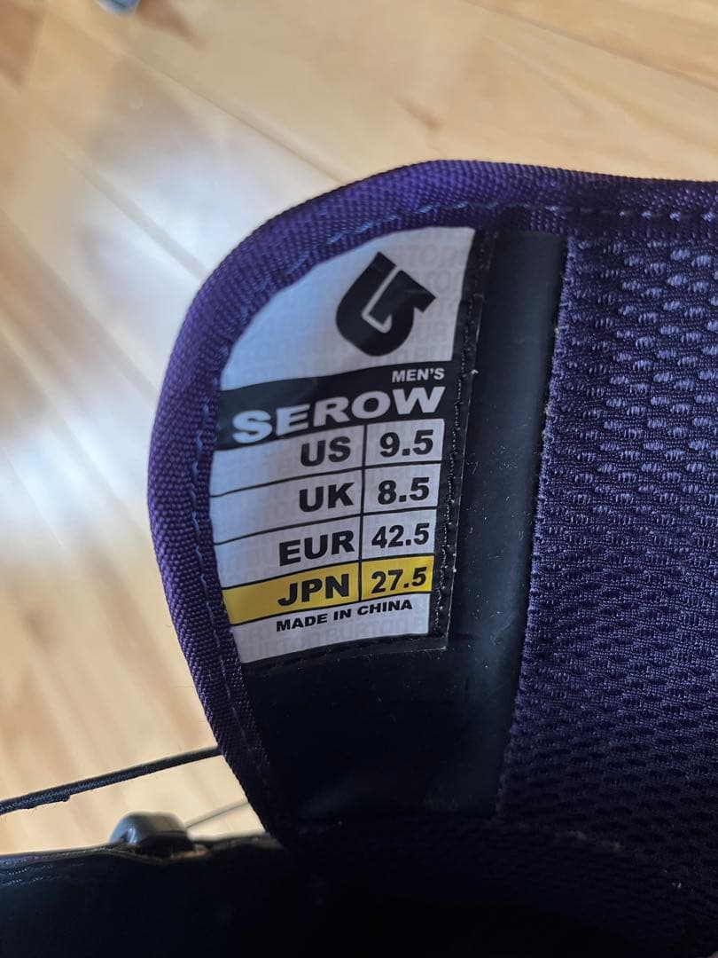 BURTON スノーボードブーツ SEROW 27.5 cm