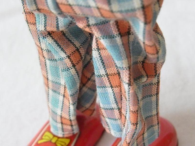 【美品】フラフープガール 1950年代 箱付き ゼンマイ ブリキ (検)ソフビ