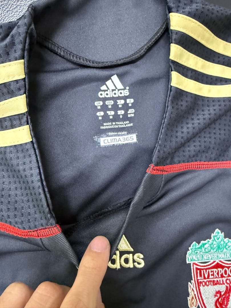 【未使用品】08-09リヴァプール セカンド アウェイ ユニフォーム 長袖
