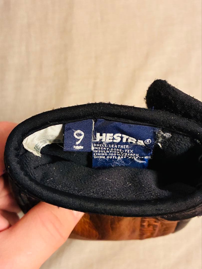 HESTRA ヘストラ 5フィンガーグローブ サイズ9