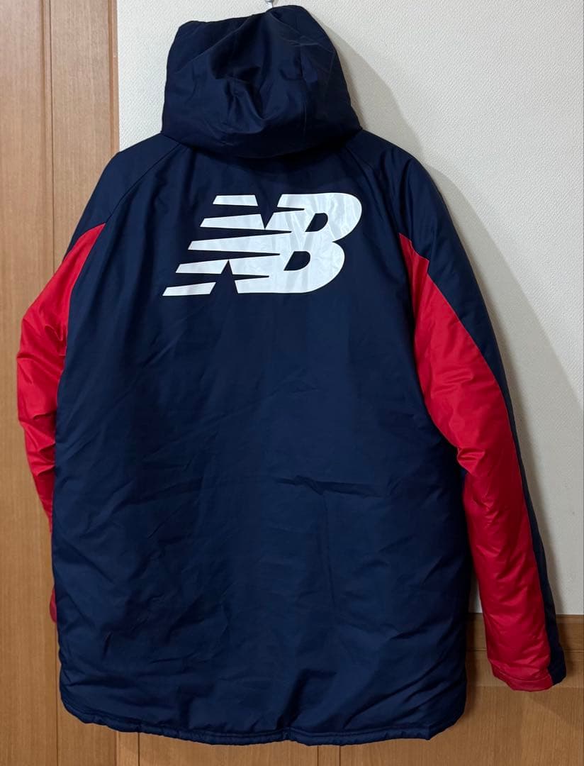 希少　美品　ニューバランス　FC東京 支給品　ベンチコート　ダウンジャケット　L