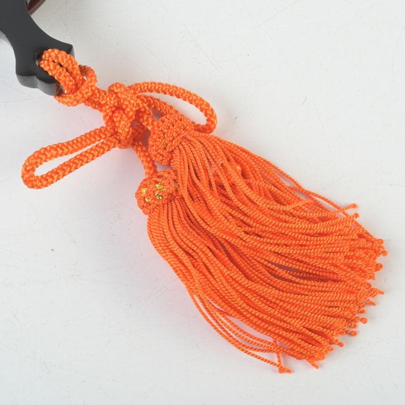 茶道具　輪島塗　茶平一斎作　鈴虫蒔絵　団扇形香合　共布共箱　V　9802