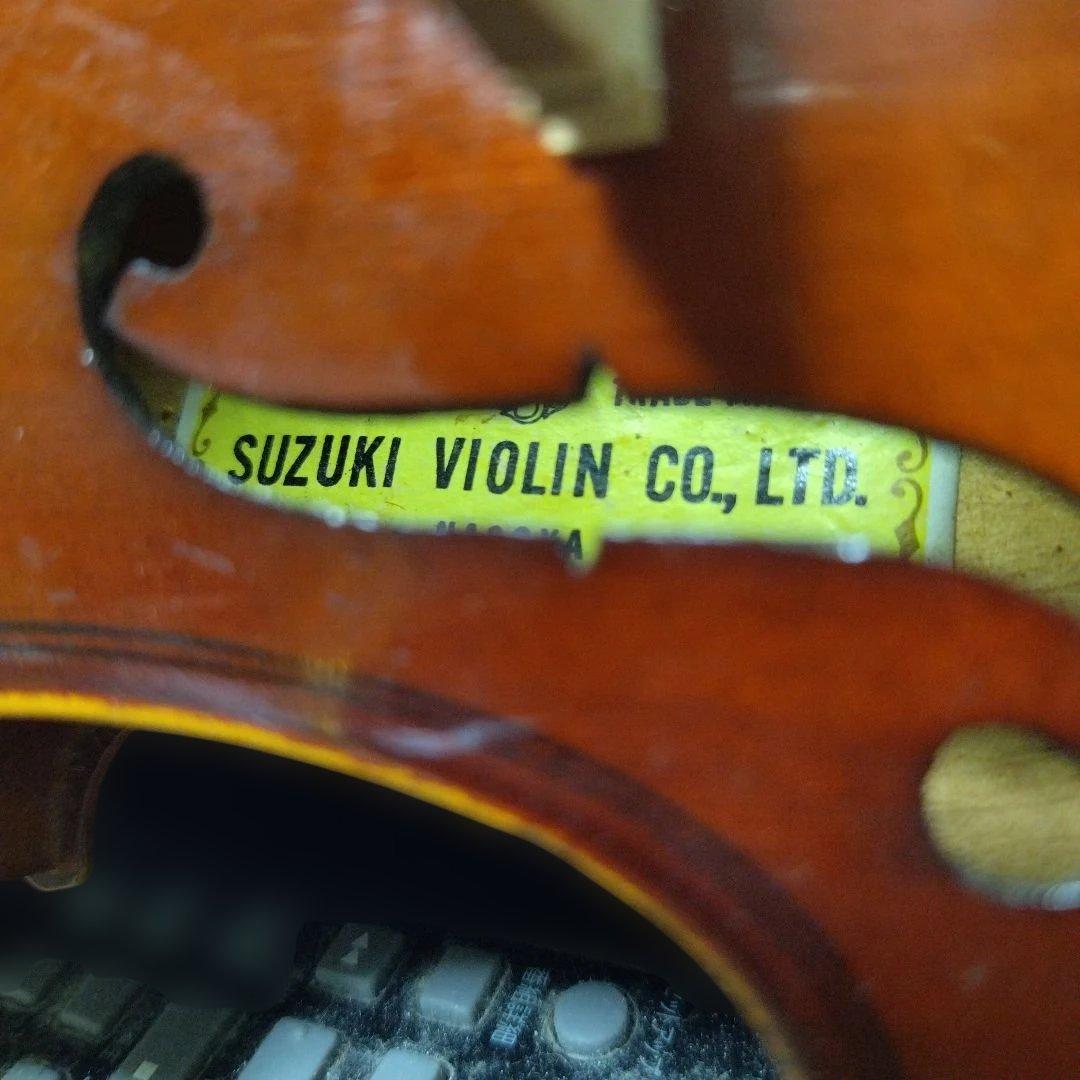 ♥5才前後の子供用♥スズキバイオリン1/8♥品番11♥弓、ケ―ス、松脂付き
