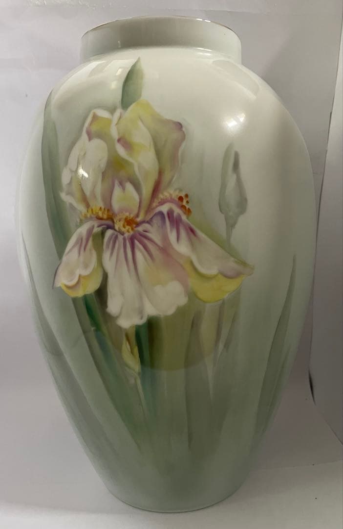 オールドノリタケ　ハンドペイント花瓶