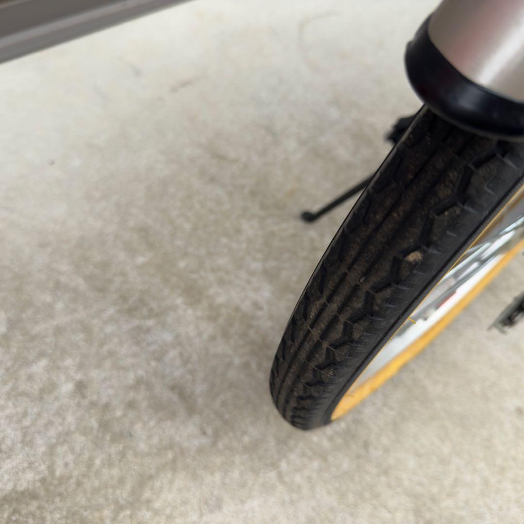 CAPTAIN STAG 折りたたみ自転車 ダークグリーン