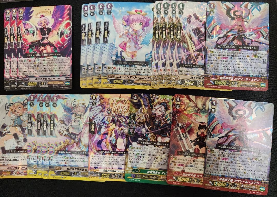 ヴァンガード Pスタン エンジェルフェザー デッキ パーツ付き