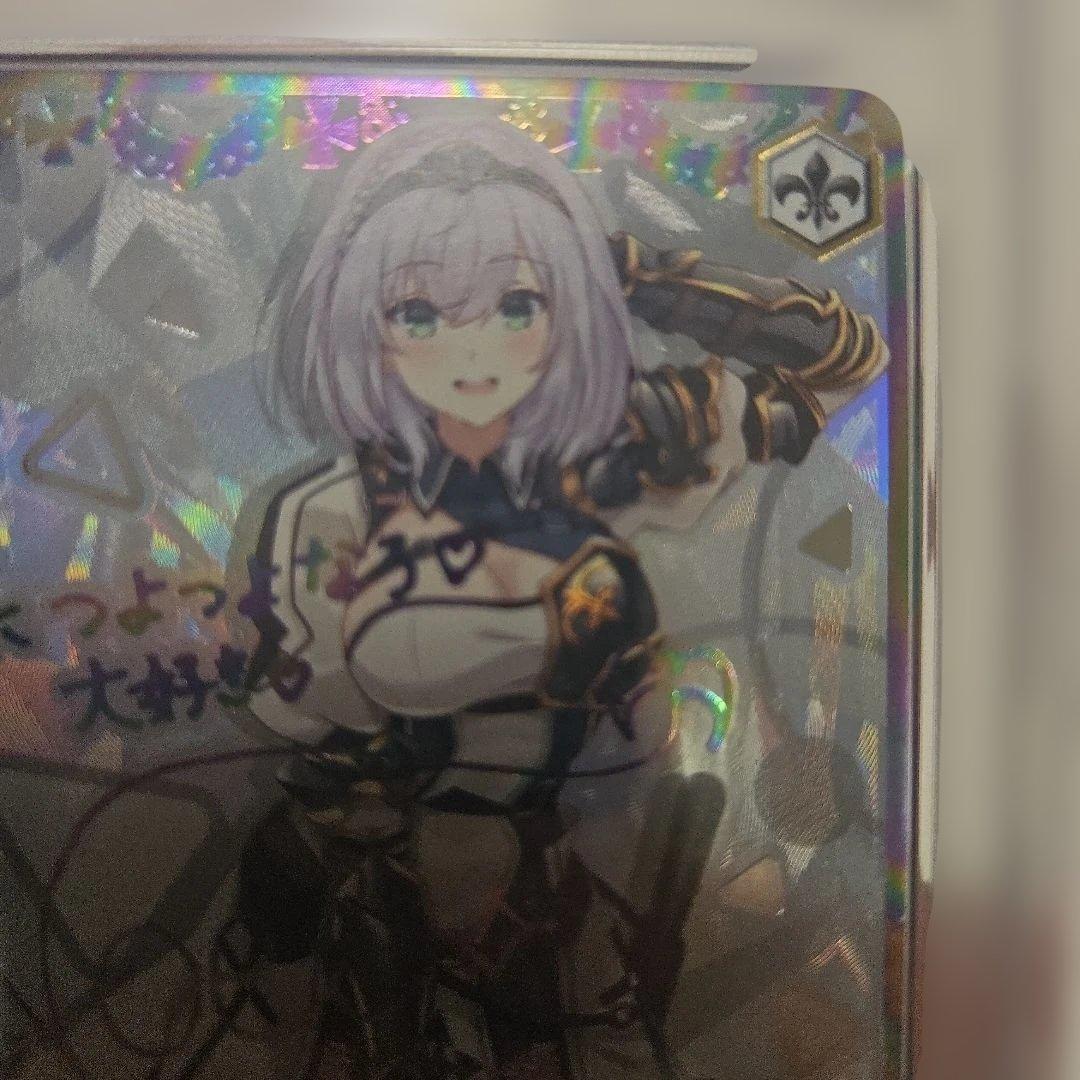 白銀ノエル サイン　未来へ一緒に　psa10