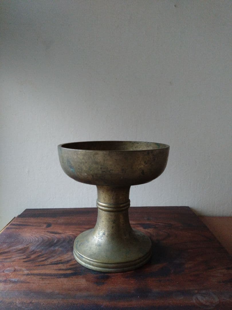 大型仏飯器　仏具　花遊び　花入　生花　華道　花器　インテリア　オブジェ