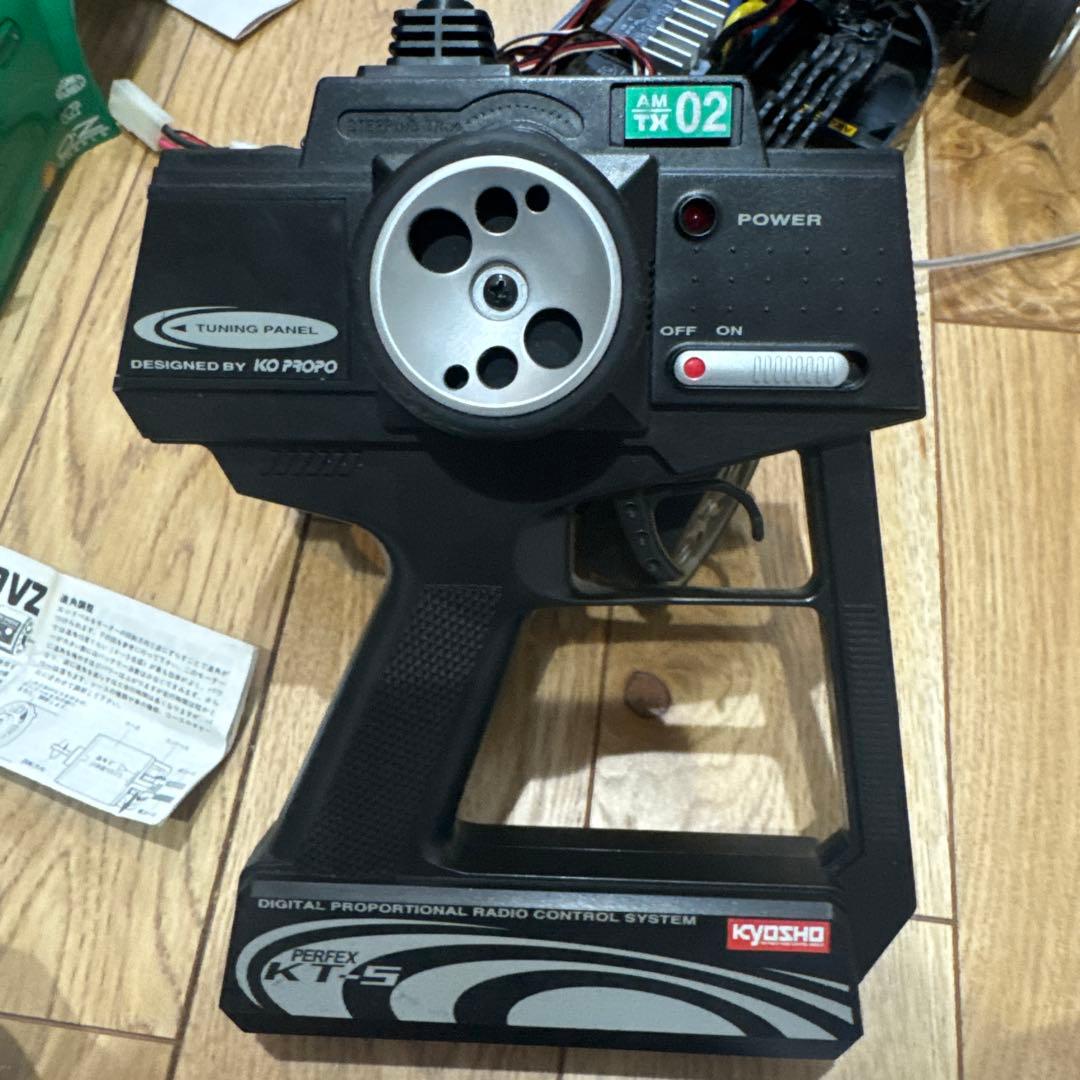 完動品　TT-01  Z4 プロポセット　テクニゴールド モーターおまけ付