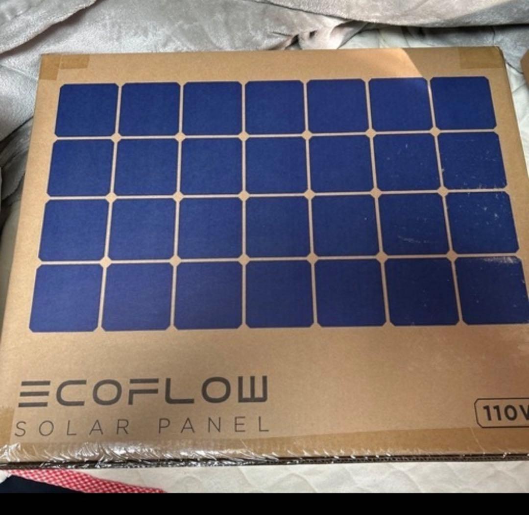 値下EcoFlow  3 Max ポータブル電源　ソーラーパネルセット