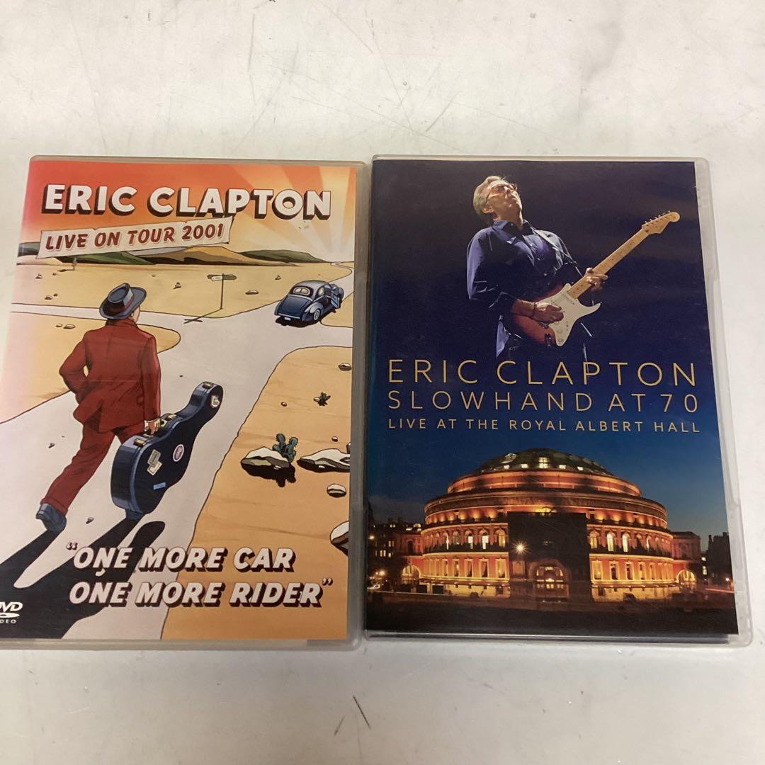 ERIC CLAPTON DVD 5枚　CD 1枚　まとめ売り　（な49）